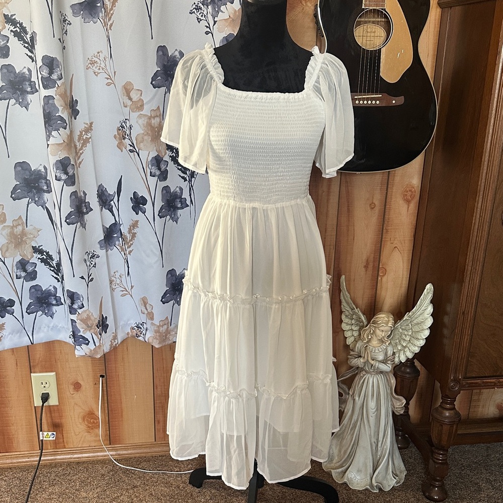 Elegant White Dress